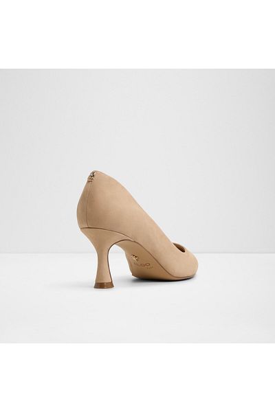Aldo GRAYWIEN - Pantofi de damă din piele naturală bej cu toc subțire