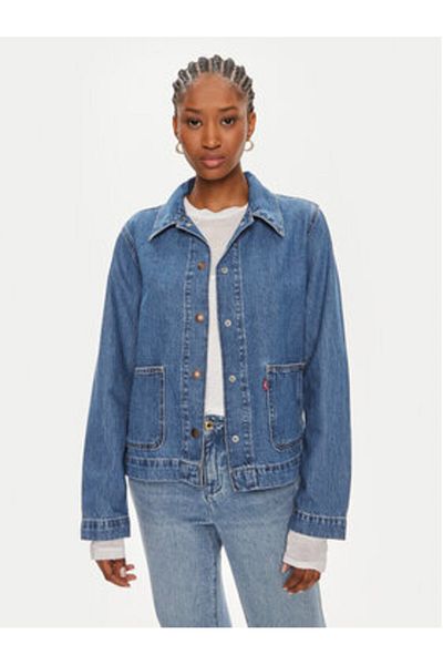 Levi's Jachetă din denim pentru femei Levi's A7440-0004 Albastră