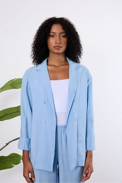 Bolivente Jachetă sezonieră ne căptușită Baby Blue