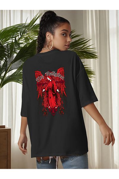 uyguntarz Μπλουζάκι με στάμπα Unisex My Regilion Design