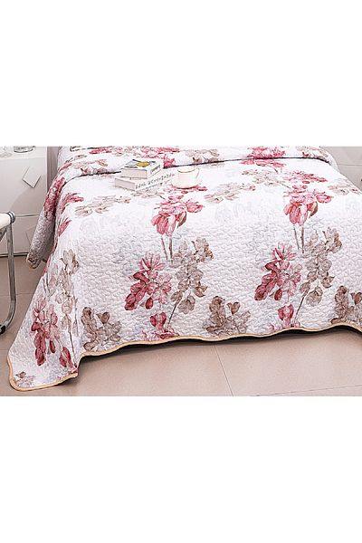 CHIRASO CHIRASO Microfiber Quilted Duvet Set, 3 pieces, Duvet 220x240cm, 2 Pillowcases, with print