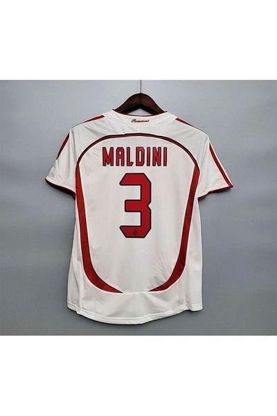 Lion Spor A.c M.i.l.a.n 2007 Εποχή Paolo Maldini Special Nostalgia Jersey (MYTH MİLAN TEAM) λευκό