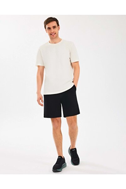 SKECHERS M Essential Sweat Short S2510064 Erkek Şort SİYAH