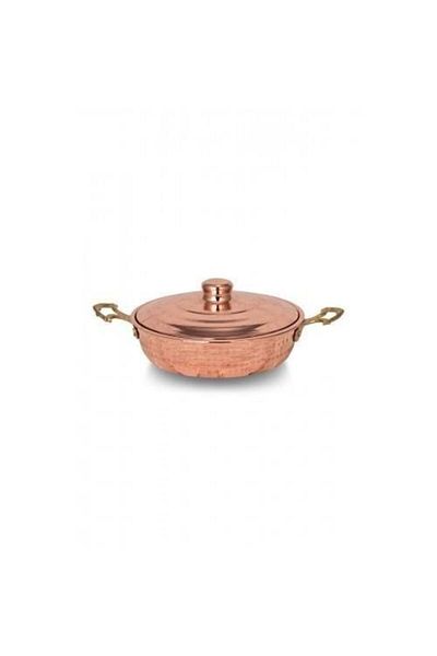 Tanemce Emirgan Pan 14 cm Hand Forged Red Copper Pan
