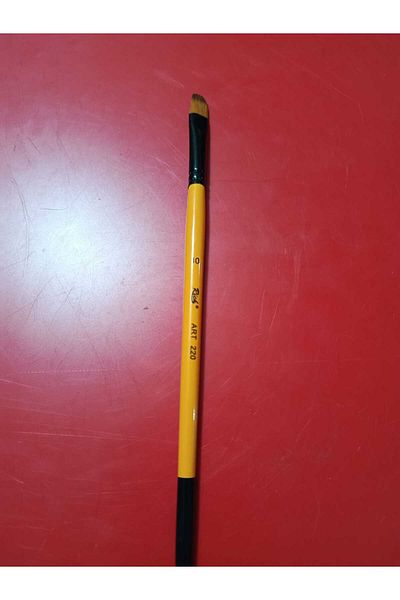 Rich 220 Series Cat Tongue Brush No:10 Short Handle