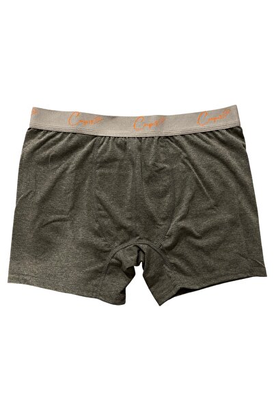 Çapıt 100% бавовняні боксери з еластаном, сірого кольору, з меланжевої тканини