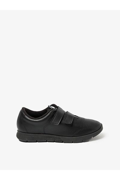 MOLEKINHO Pre Teen Boys School Shoes Black | Made In Brazil