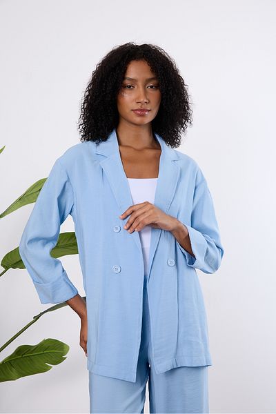 Bolivente Jachetă sezonieră ne căptușită Baby Blue