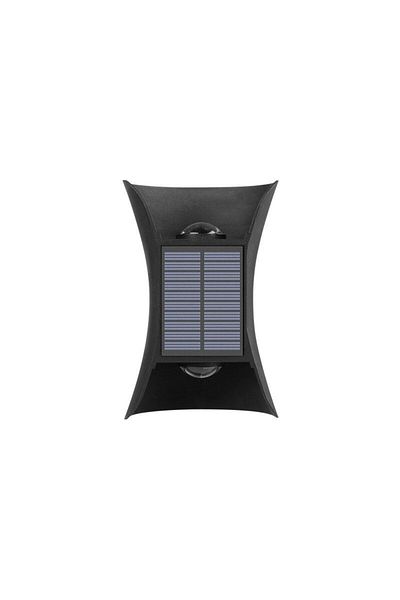 eyemazing Felinar solar dublu, LED-uri colorate, eMazing, IP65, 1.5V, 400mAh, ABS, 2 LED-uri, 13.5x9 cm, multicolor