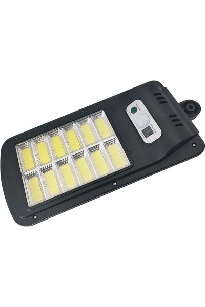 eyemazing Lampă solară LED de exterior, 120 LED-uri COB, eMazing, 24W, IP65, 36x11.5 cm, senzor, lumină alb rece