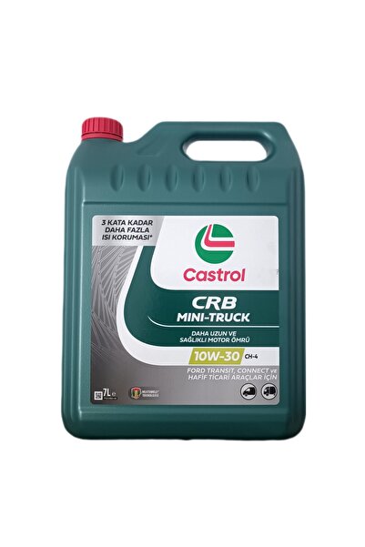 CASTROL CRB Mini Truck 10W-30 Dizel Motor Yağı 7L | Hafif Ticari & Mini Truck...