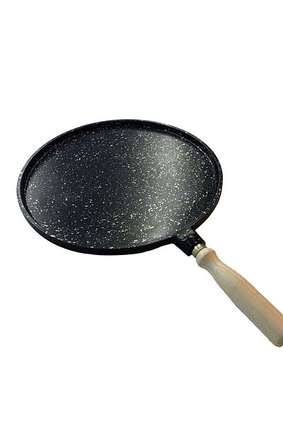 Amboss Black Cast Granite Olivine Pizza Pancake Pan
