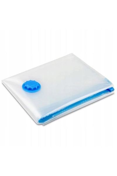 varioshop VarioShop® vacuum bag, for clothes, duvets, pillows, size 50 x 60 cm, ergonomic design, reusable