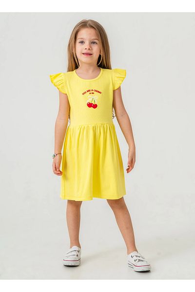 My Hanne Cherry Embroidered Girl's Dress 50772