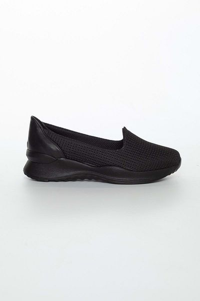 KOCAMANLAR Ayakdaş 753 Mesh Women's Ballerinas Black