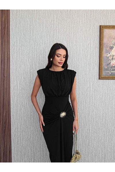 ESRAHELVACI Sun Buckle Padded Dress