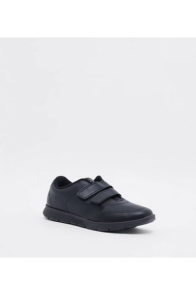 MOLEKINHO Pre Teen Boys School Shoes Black | Made In Brazil
