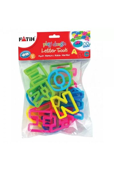 Fatih Shapes Modeling Plasticine Letters