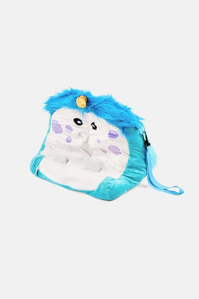 Thinking Gifts Kids Graphic Print Book And Tablets Holder, Turquoise