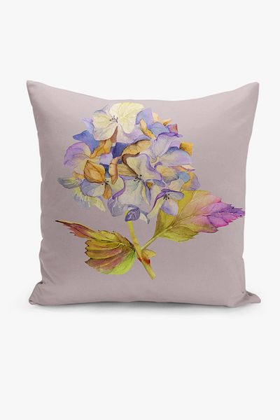 Filamente Double Sided Digital Printing Throw Pillow Cover Floral Pattern