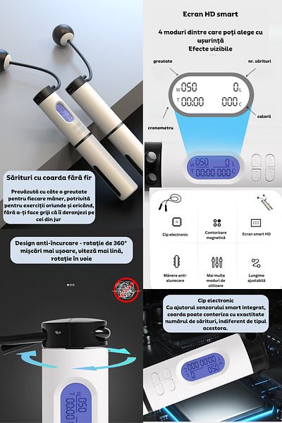 clickzu Smart clickzu jump rope with digital counter