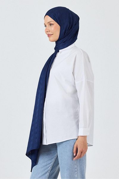 Rays Σάλι ζακάρ με τετράγωνο σχέδιο Laci 5692