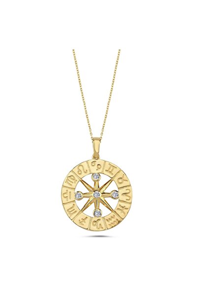 Koçak 14 Ayar Burç Figürlü Altın Kolye