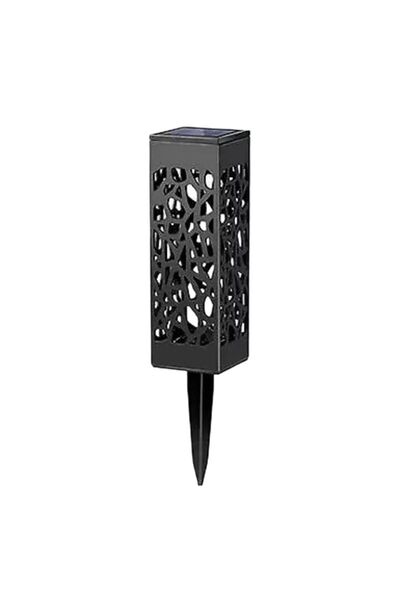 eyemazing Felinar solar LED rustic, eMazing, 0.2W, 28.5 cm, 1.2V, 600mAh, alb cald, utilizare în exterior