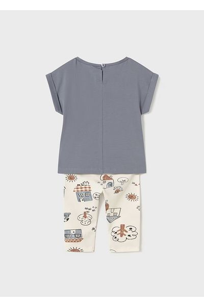 MAYORAL Baby Girl Printed T-Shirt Leggings Set