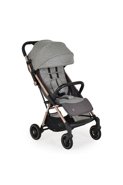 Moni 2 in 1 Stroller Moni Berlin Premium Gray, Easy Folding, Lightweight Aluminum Frame, Front and Rear Shock Absorbers