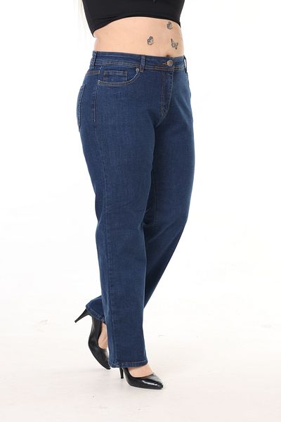 Era Lisa Tube Leg Comfortable Fit Lycra Women's Large Size Jeans