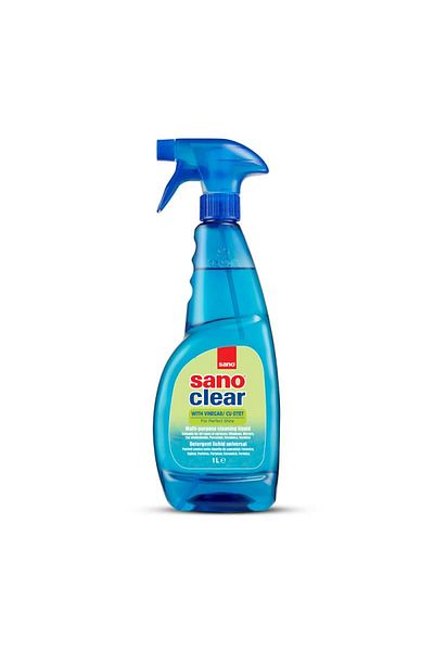 Sano Detergent multifuncțional, Sano Clear cu oțet, 1L