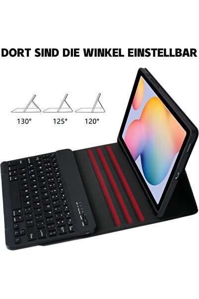 Fogy Honor Pad X9 11.5 inç 2023 için Çıkarılabilir Bluetooth Türkçe Q Klavyeli Kılıfı