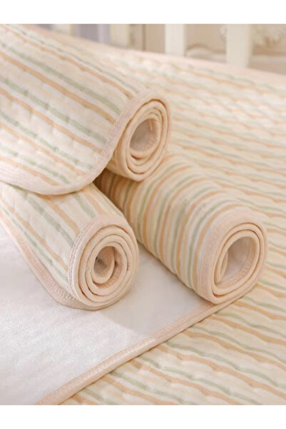 Best Ladies Soft and Absorbent Washable 4-Layer Mattress Protector for Toddle...