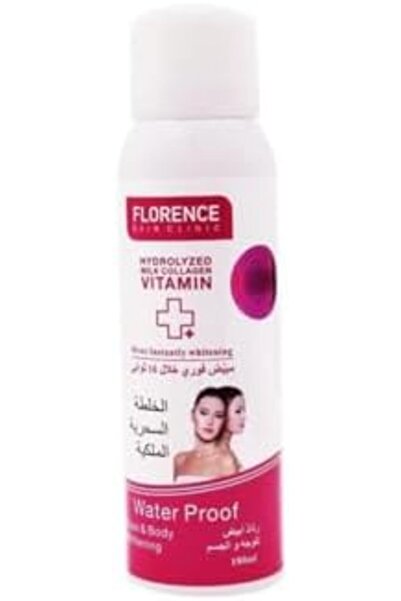 Florence بخاخ تبييض الوجه والجسم فلورنسا من ليدي موديل، 180 مل