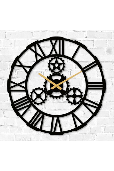 Casafun METAL Wall Clock, 50 cm x 50 cm