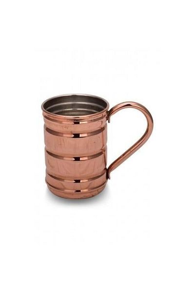 Rotanev Scottish Glass Flat 380 ml Red Copper Glass
