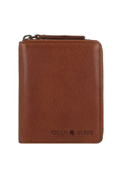 Greenburry Portofel Colombiana cu protecție RFID din piele 10,5 cm