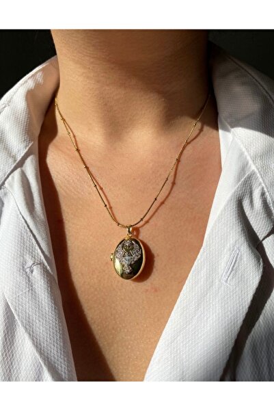 HANDESTORE Uzak şehir Alya kolye Anka kuşlu kolye Çelik