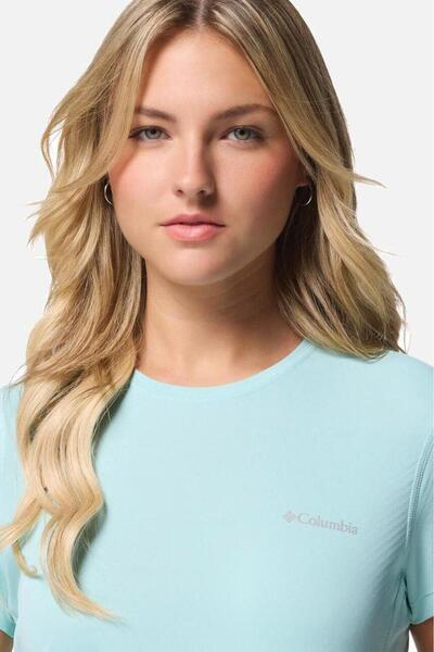 Columbia 2131721-325 AL8532 Zero Rules Lıght Ss Crew Kadın T-shirt