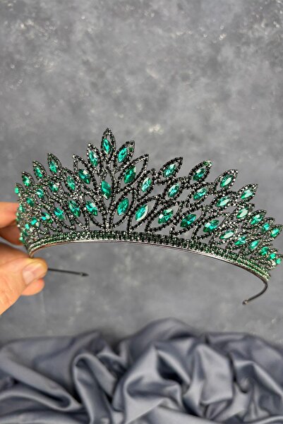 Limelia Coroana de henna de mireasă verde smarald Beria