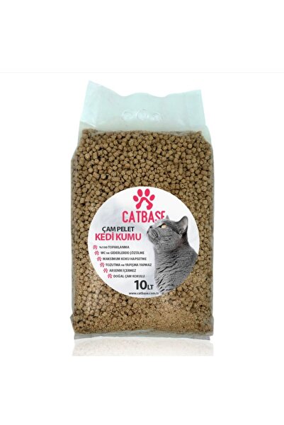 CatBase TOPAKLANAN ÇAM PELET KEDİ KUMU