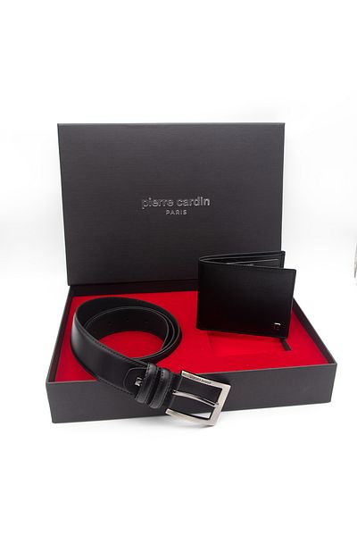 Pierre Cardin Black Double Gift Set Pc-1002S2P