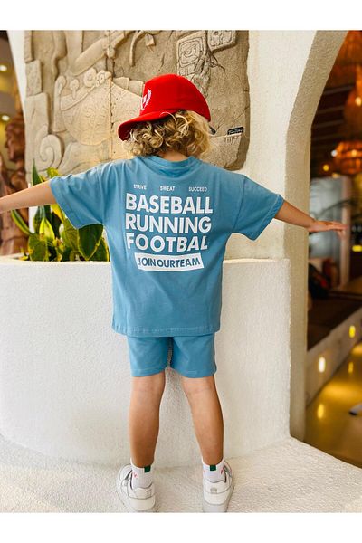markamodi Digital Printed Unisex Children's Set