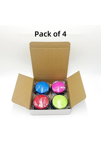 Choice عبوة من 4 قطع (8 قطع) زر تسجيل صوتي للتواصل مع الكلاب، لون عشوائي، لتد...