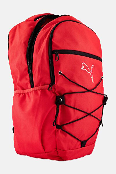 Puma Men Brand Logo Backpack, Red