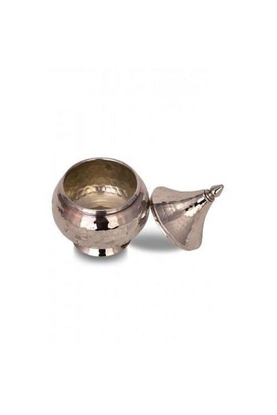 Tanemce Tabbal Dome Spice Rack Hand Forged Nickel Copper Spice Rack