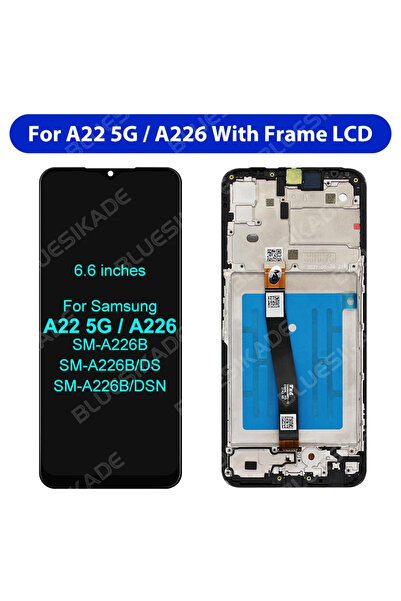 Choice شاشة IPS بإطار بتقنية 5G لجهاز A22، وشاشة LCD بتقنية 4G لجهاز A225، وش...
