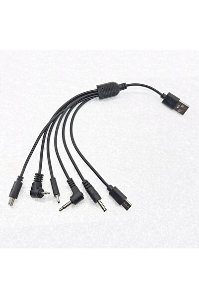 Choice كابل شحن متعدد 6 في 1 من USB إلى 20 سم، من USB C إلى Type-C، وMicro US...