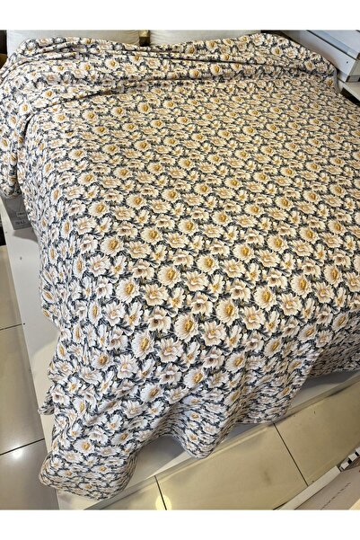 ŞENER HOME Daisy Pattern Printed 150X240 Cm. Single Single Pike